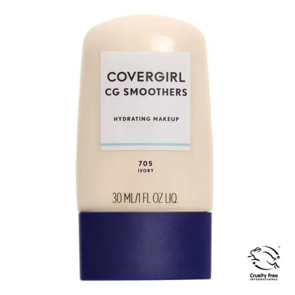 Covergirl CG Smoothers Hydrating Makeup 705 IVORY 1oz Discontinued HTF